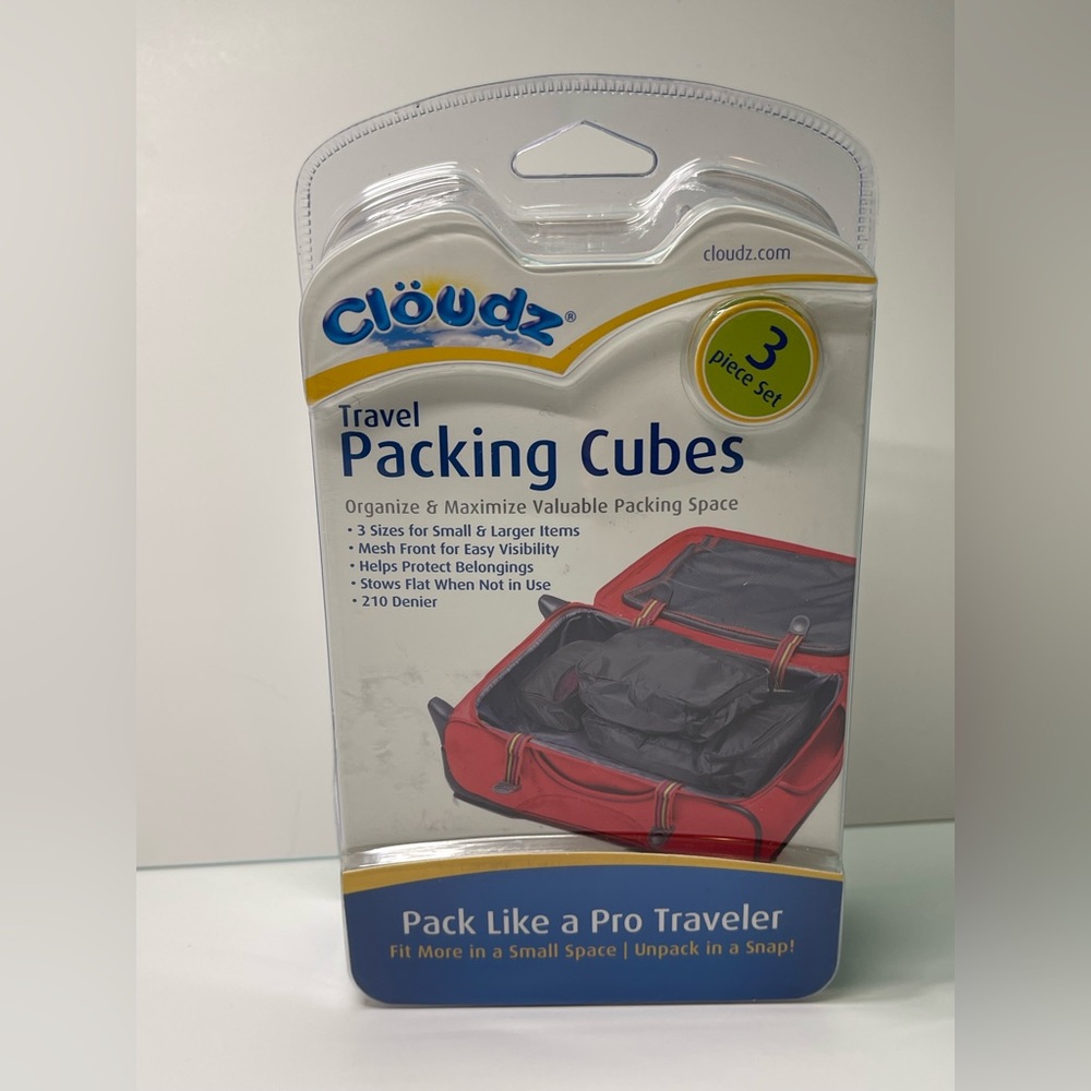 Cloudz Travel Packing Cubes 3-Piece Set